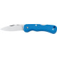 697 knife - Inox - Blade Length 8cm - blue Color - KV-A697-b - AZZI SUB (ONLY SOLD IN LEBANON)